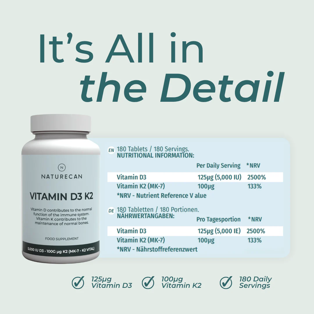 Vitamin D3 & K2 - Image 3